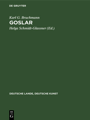 cover image of Goslar